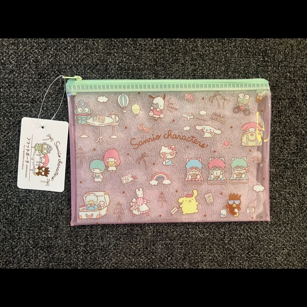•Sanrio Character Pencil Pouch From Japan NWT•